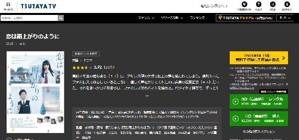 映画 恋は雨上がりのように 動画の無料フル視聴はココ Netflixで配信 Dailymotion Pandoraも調査