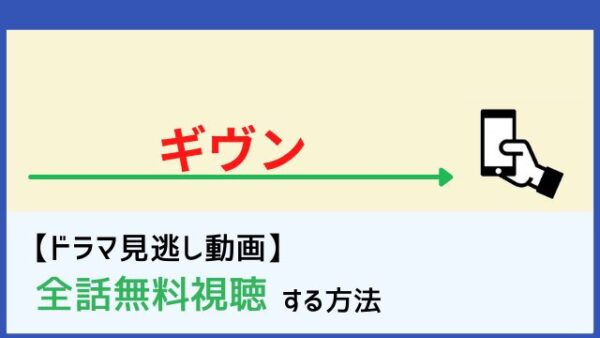 ギヴンの見逃し配信動画を無料で1話から最終回まで全話フル視聴する方法 再放送情報も